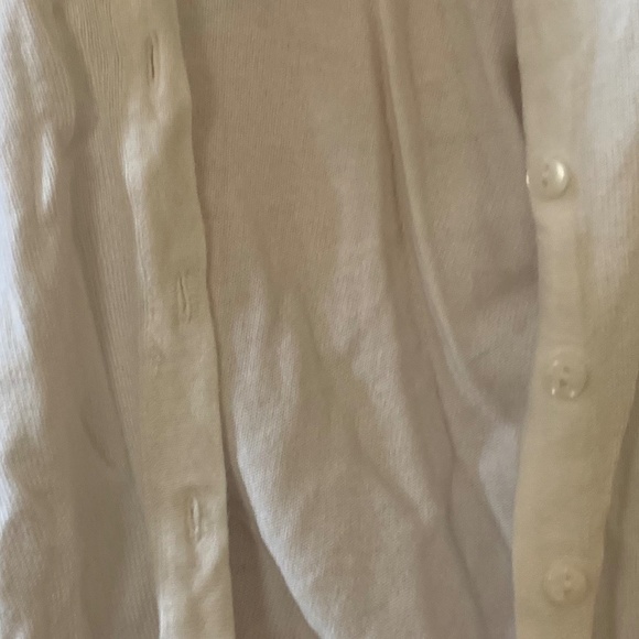 💙🔟 $10 SWEATER! White Cropped Cardigan Primark - Picture 3 of 3